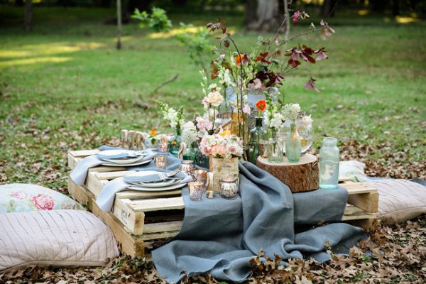 picnic wedding reception ideas